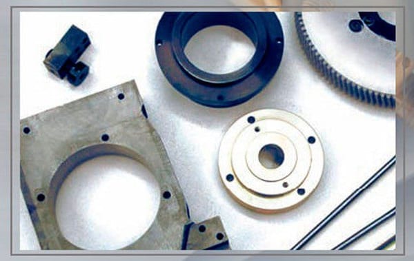 Precision machined rotary die cassette gear parts
